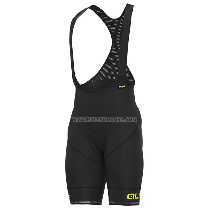 2023 Ropa Ciclismo ALE AMarillo Mangas Cortas y Culotte Corto