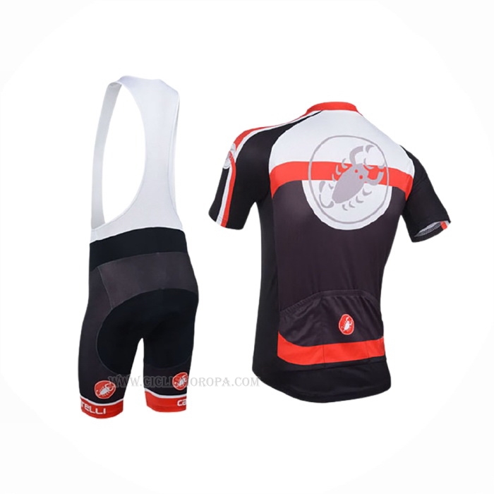 2013 Ropa Ciclismo Castelli Negro Mangas Corta y Culotte Corto