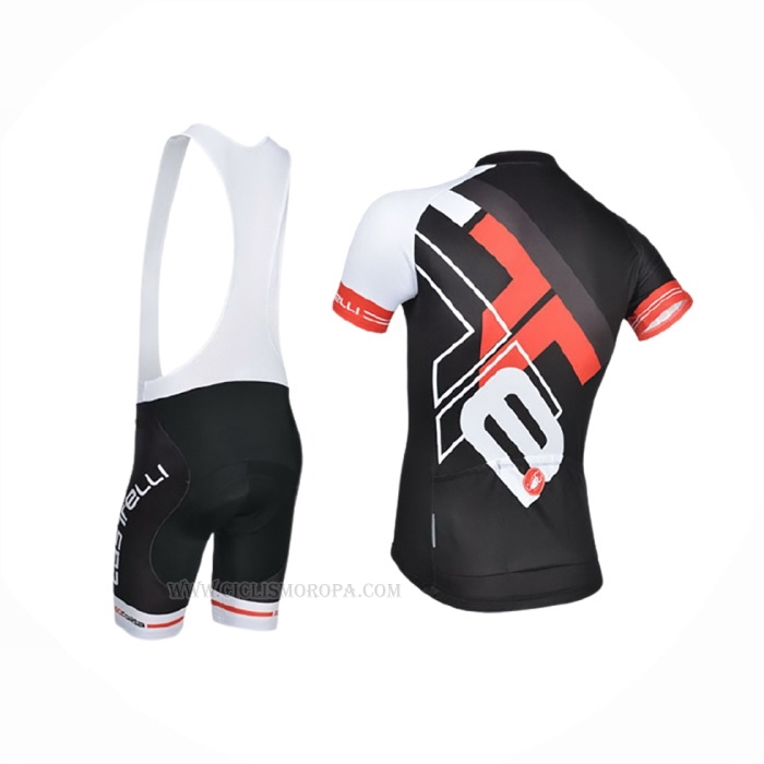 2014 Ropa Ciclismo Castelli Negro Mangas Corta y Culotte Corto
