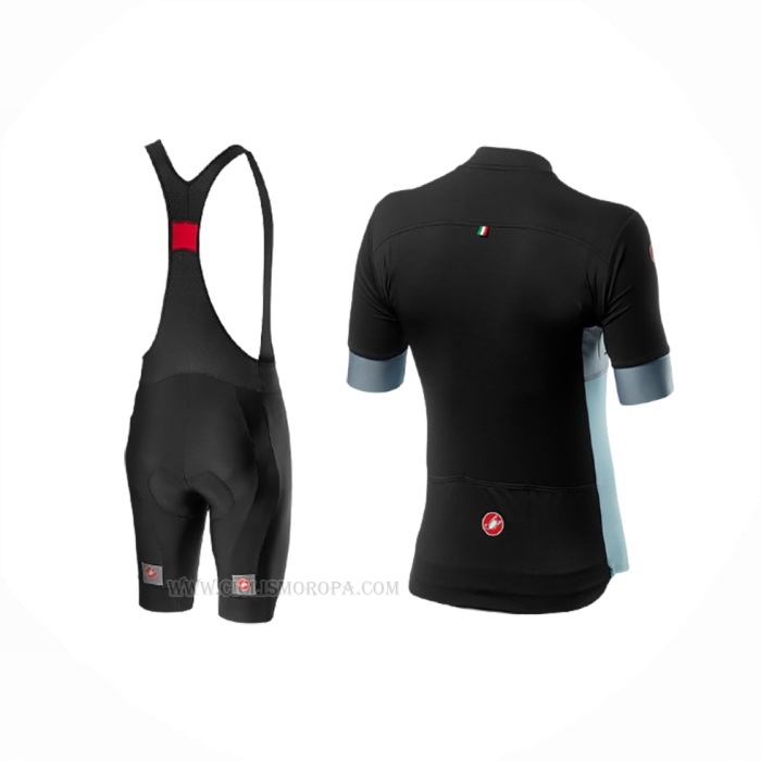 2020 Ropa Ciclismo Castelli Azul Mangas Corta y Culotte Corto