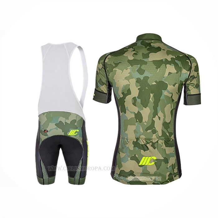 2018 Ropa Ciclismo Cipollini Prestig Camo Verde Mangas Corta y Culotte Corto