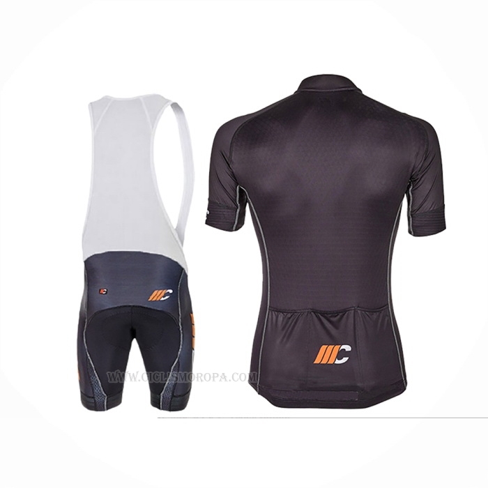 2018 Ropa Ciclismo Cipollini Shading Blanco Negro Naranja Mangas Corta y Culotte Corto
