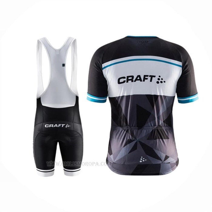 2016 Ropa Ciclismo Craft Azul Negro Mangas Corta y Culotte Corto