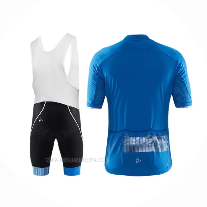 2017 Ropa Ciclismo Craft Azul Mangas Corta y Culotte Corto