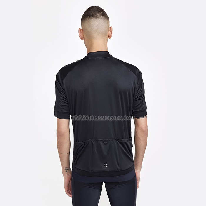 2023 Ropa Ciclismo Craft APagado Negro Mangas Cortas y Culotte Corto