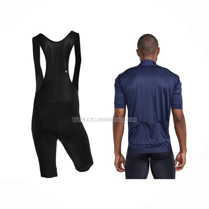 2023 Ropa Ciclismo Craft Azul Mangas Cortas y Culotte Corto