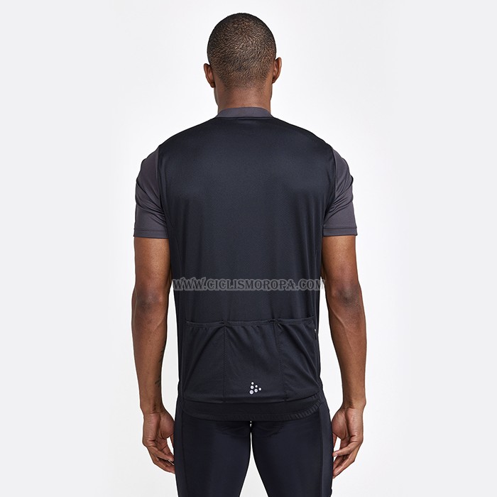 2023 Ropa Ciclismo Craft Negro Mangas Cortas y Culotte Corto