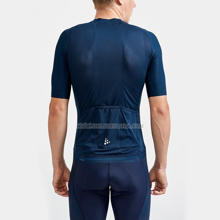 2023 Ropa Ciclismo Craft Profundo Azul Mangas Cortas y Culotte Corto