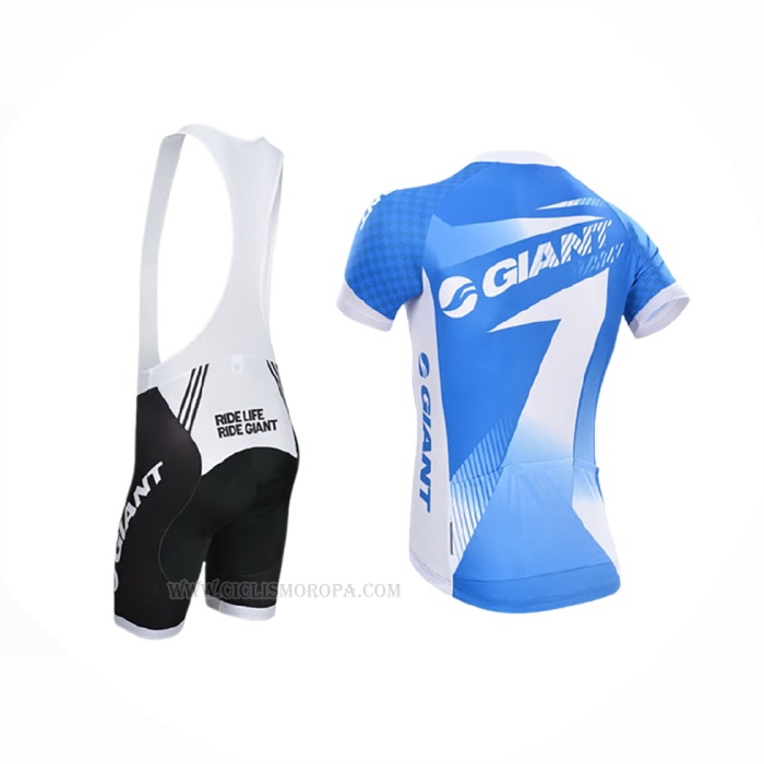2014 Ropa Ciclismo Giant Azur Mangas Corta y Culotte Corto