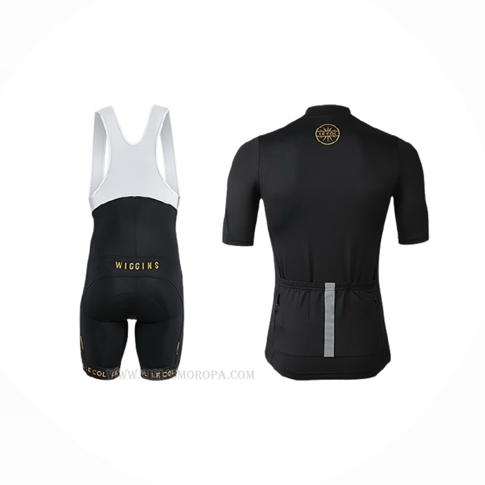 2019 Ropa Ciclismo Lecol Negro Mangas Corta y Culotte Corto