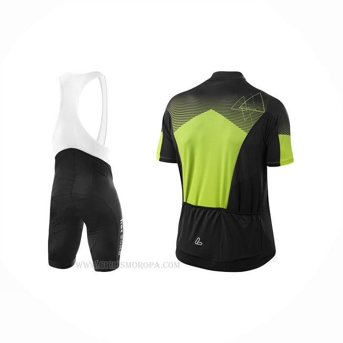 2022 Ropa Ciclismo Loffler Amarillo Mangas Corta y Culotte Corto