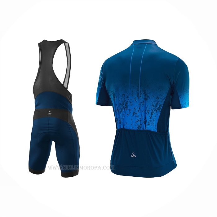 2022 Ropa Ciclismo Loffler Rojo Negro Mangas Corta y Culotte Corto
