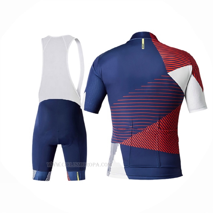 2018 Ropa Ciclismo Mavic Cosmic Ltd Apagado Azul Mangas Corta y Culotte Corto
