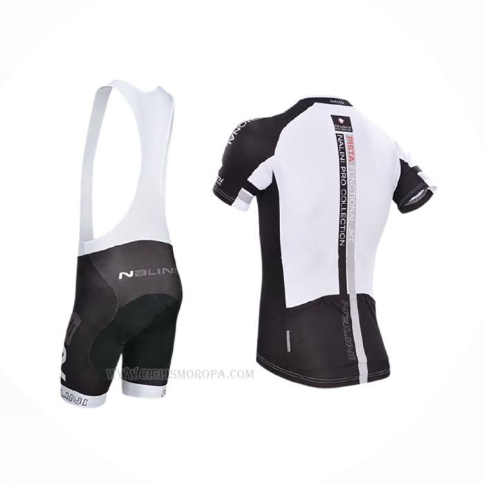 2014 Ropa Ciclismo Nalini Blanco Mangas Corta Y Culotte Corto