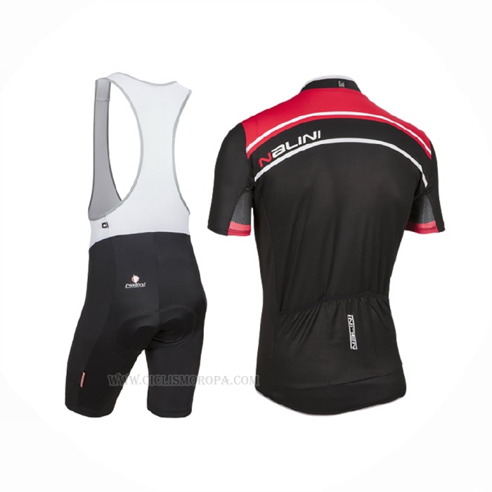 2016 Ropa Ciclismo Nalini Apagado Rojo Mangas Corta Y Culotte Corto