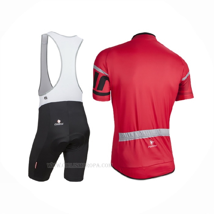2016 Ropa Ciclismo Nalini Rojo Mangas Corta Y Culotte Corto