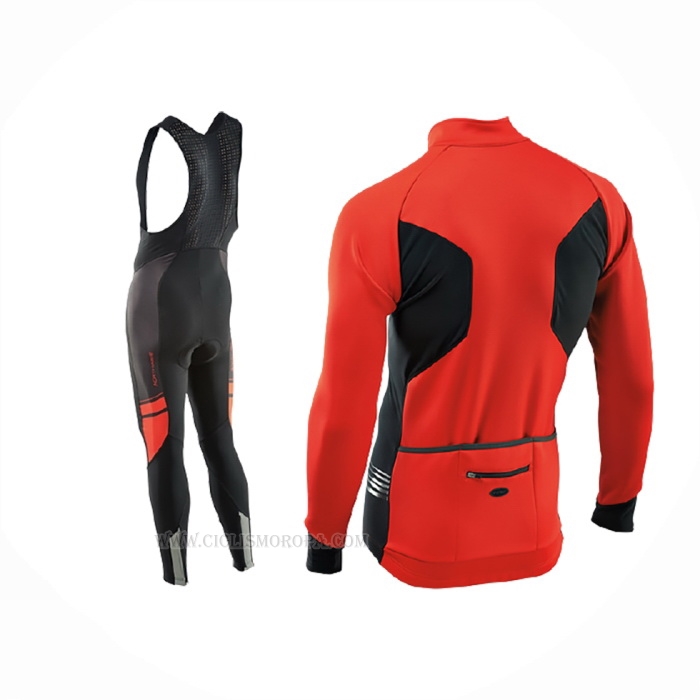 2017 Ropa Ciclismo Nalini Northwave Ml Rojo Negro Mangas Largas Y Culotte Lunga