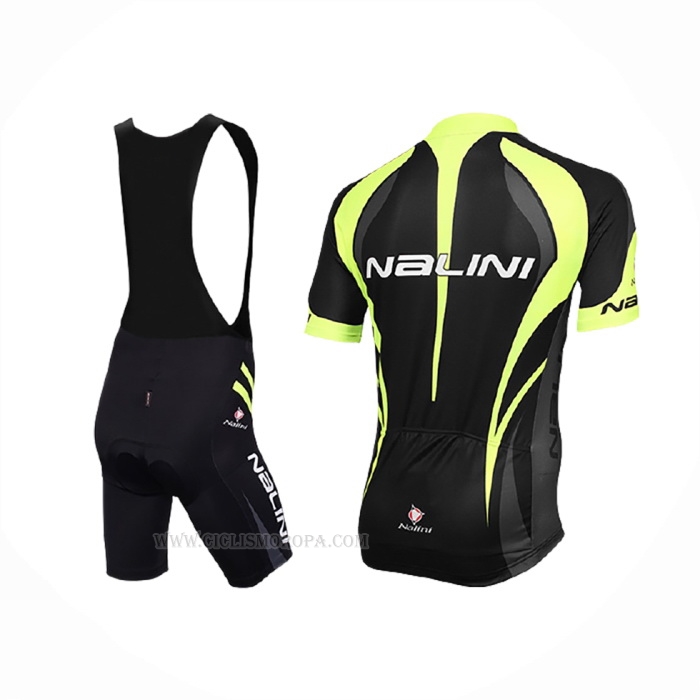 2017 Ropa Ciclismo Nalini Predazzo Negro Mangas Corta Y Culotte Corto
