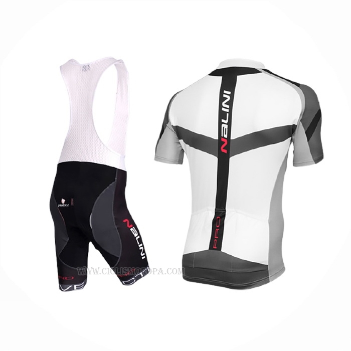 2017 Ropa Ciclismo Nalini Rigel Blanco Mangas Corta Y Culotte Corto
