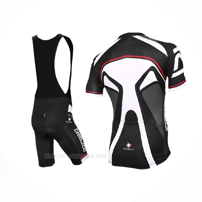 2017 Ropa Ciclismo Nalini Salorno Negro Mangas Corta Y Culotte Corto