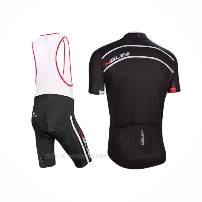 2017 Ropa Ciclismo Nalini Sinello Ti Negro Mangas Corta Y Culotte Corto