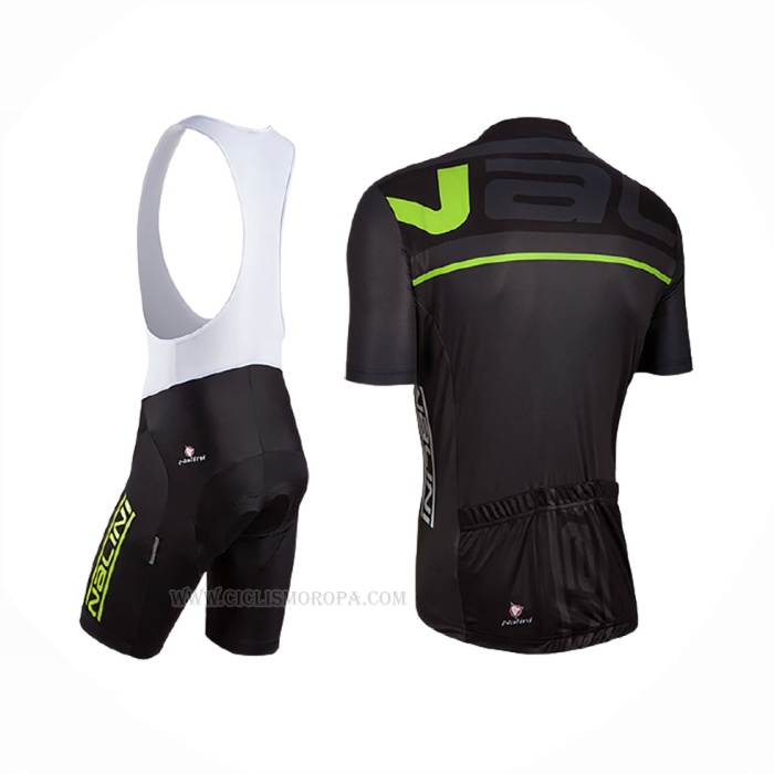 2017 Ropa Ciclismo Nalini Speed Negro Mangas Corta Y Culotte Corto