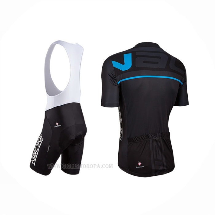 2018 Ropa Ciclismo Nalini Negro Azul Mangas Corta Y Culotte Corto