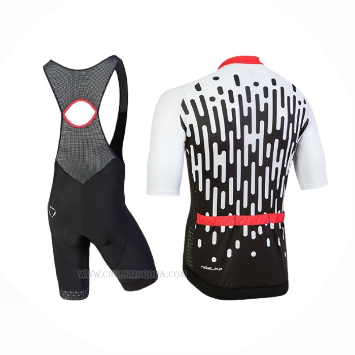 2018 Ropa Ciclismo Nalini Podio Blanco Mangas Corta Y Culotte Corto