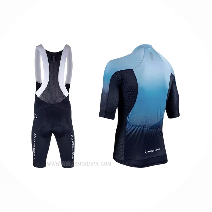 2021 Ropa Ciclismo Nalini Azul Mangas Corta Y Culotte Corto