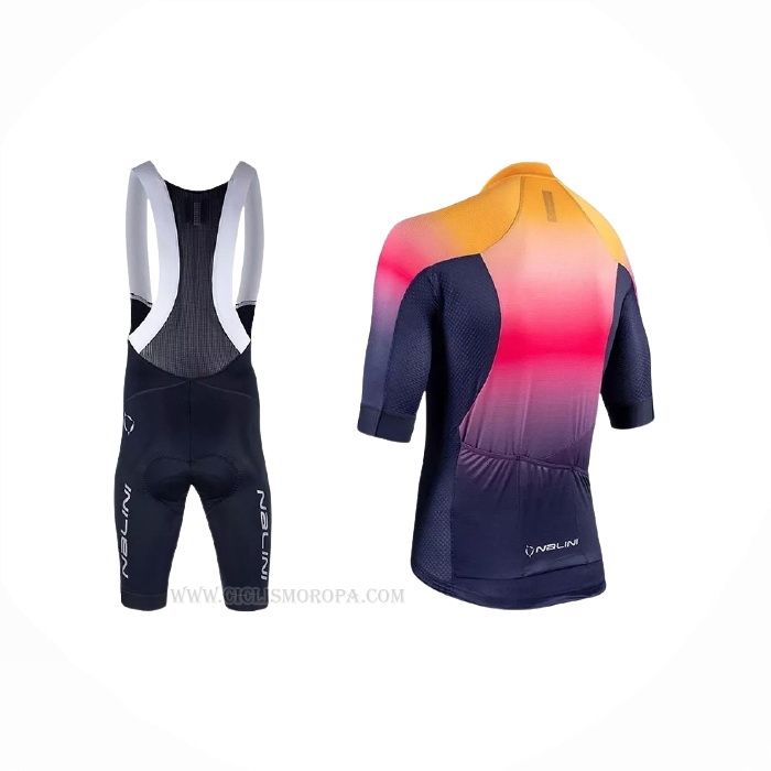 2021 Ropa Ciclismo Nalini Multicolor Mangas Corta Y Culotte Corto
