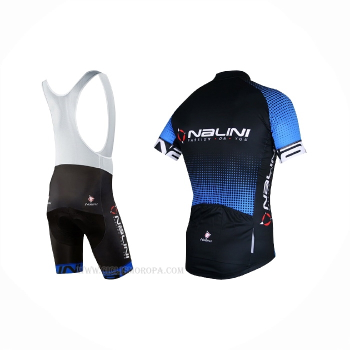2021 Ropa Ciclismo Nalini Negro Azul Mangas Corta Y Culotte Corto
