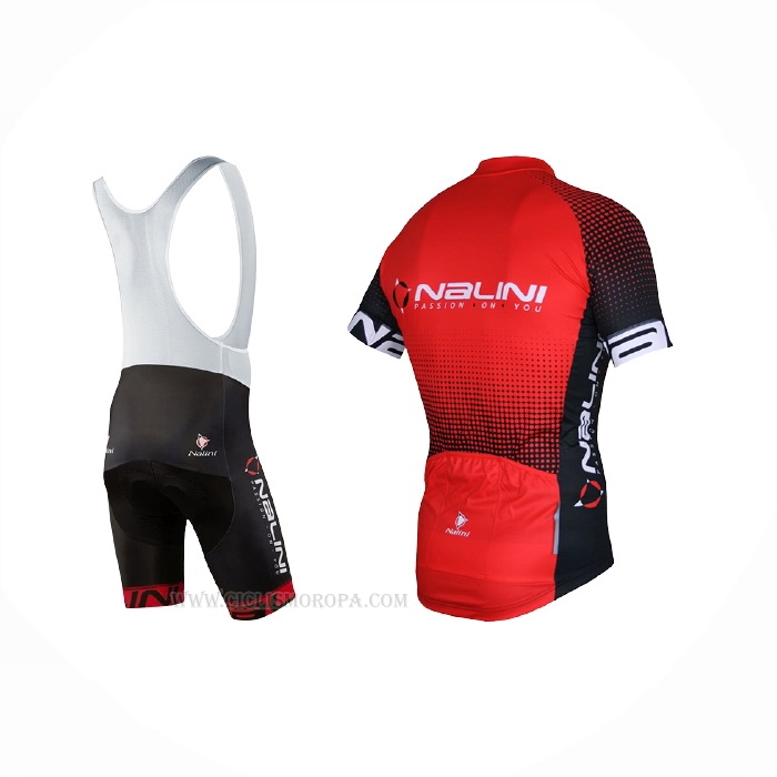 2021 Ropa Ciclismo Nalini Rojo Mangas Corta Y Culotte Corto