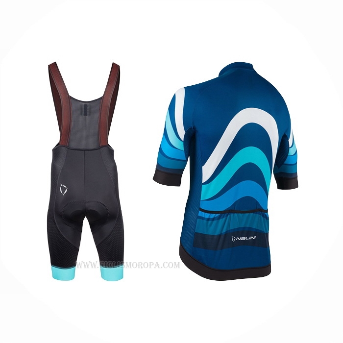 2022 Ropa Ciclismo Nalini Azul Mangas Corta Y Culotte Corto