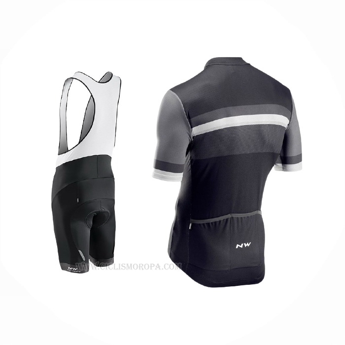 2021 Ropa Ciclismo Northwave Negro Mangas Corta y Culotte Corto