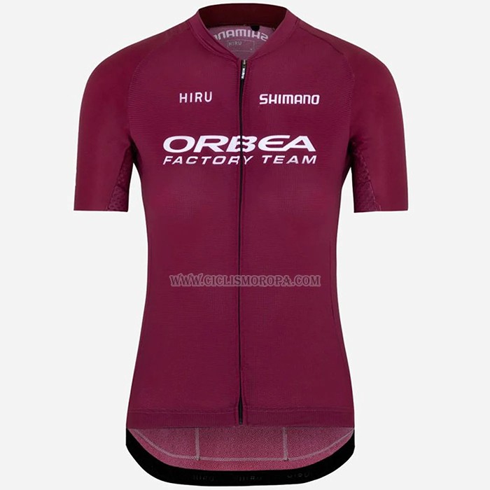 2023 Ropa Ciclismo Orbea Fucsia Mangas Cortas y Culotte Corto