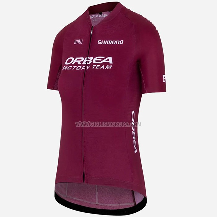 2023 Ropa Ciclismo Orbea Fucsia Mangas Cortas y Culotte Corto