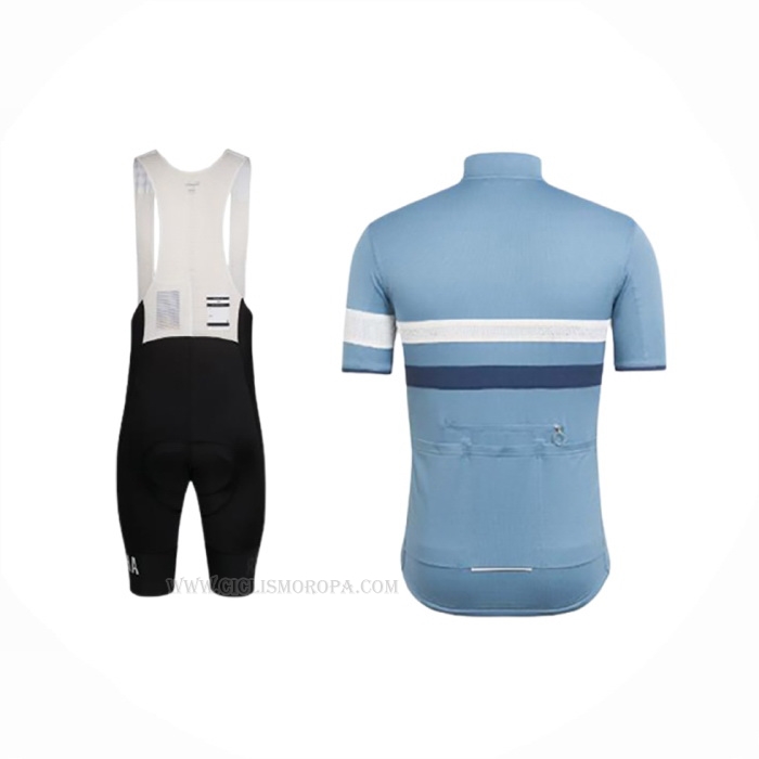 2018 Ropa Ciclismo Rapha Azul Azul Profundo Mangas Corta y Culotte Corto