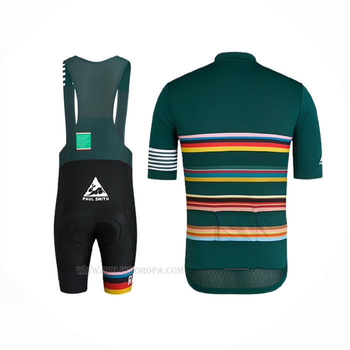 2019 Ropa Ciclismo Rapha Verde Mangas Corta y Culotte Corto