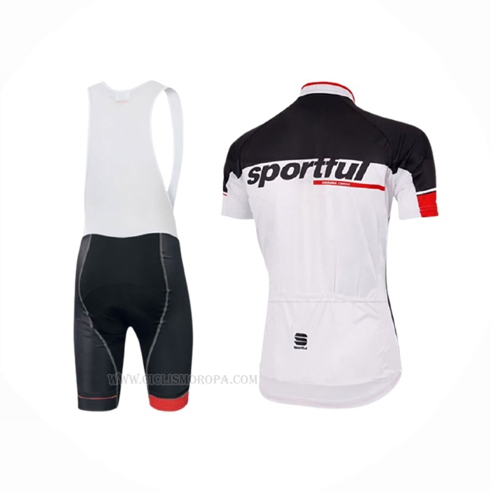 2017 Ropa Ciclismo Sportful Sc Blanco Mangas Corta y Culotte Corto