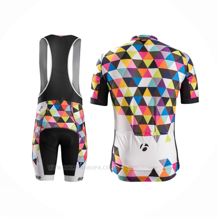 2016 Ropa Ciclismo Trek Bontrager Negro Blanco Mangas Corta y Culotte Corto