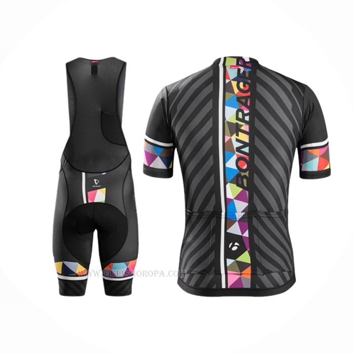 2016 Ropa Ciclismo Trek Bontrager Negro Rojo Mangas Corta y Culotte Corto