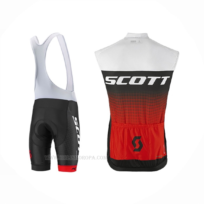 2017 Chalecos Cortavientos Scott Rojo