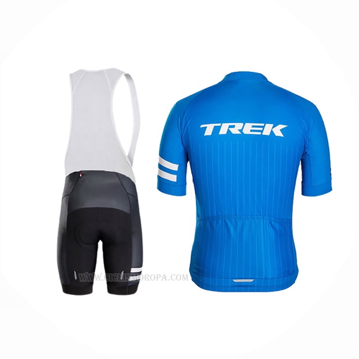 2018 Ropa Ciclismo Trek Bontrager Azul Mangas Corta y Culotte Corto